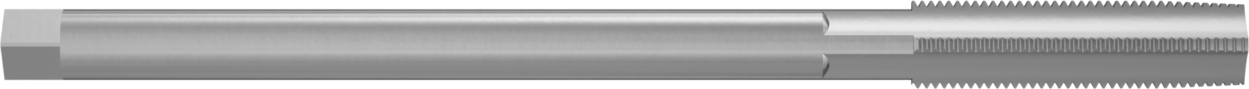 Uzun Menzilli Kılavuz, Yüksek Hızlı Çelik, Konik Pah, 1/2“-20 Boyut x 1-7/8” Uzun Diş