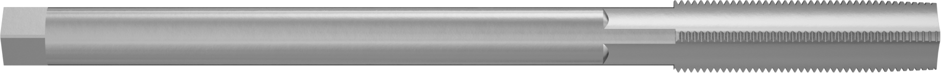 Uzun Menzilli Kılavuz, Yüksek Hızlı Çelik, Konik Pah, 5/8“-18 Boyut x 2-1/4” Uzun Diş