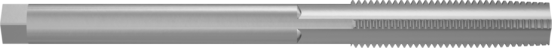 Uzun Menzilli Kılavuz, Yüksek Hızlı Çelik, Konik Pah, 7/8“-9 Boyut x 3-5/8” Uzun Diş