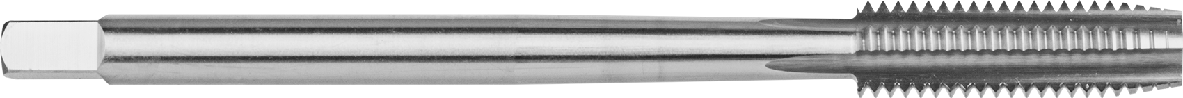 Uzun Menzilli Kılavuz, Yüksek Hızlı Çelik, Standart Pah, 1/2“-13 Boyut x 1-21/32” Uzunlukta Diş