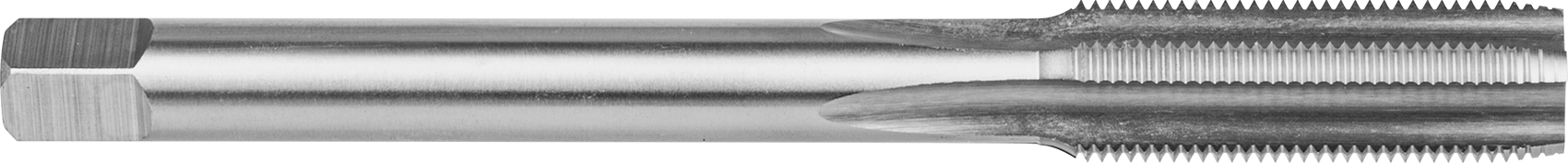 Uzun Menzilli Kılavuz, Yüksek Hızlı Çelik, Standart Pah, 5/8“-18 Boyut x 1-13/16” Uzunlukta Diş