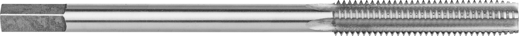 Uzun Menzilli Kılavuz, Yüksek Hızlı Çelik, Standart Pah, 1/2“-13 Boyut x 2-1/2” Uzun Diş