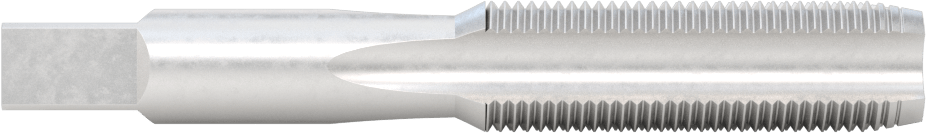 Sol El Diş Açma Kılavuzu, Standart Pah, 5/8"-18 Diş Boyutu, 1-13/16" Diş Uzunluğu