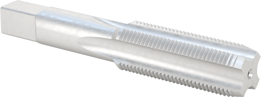 Sol El Diş Açma Kılavuzu, Standart Pah, 3/4"-16 Diş Boyutu, 2" Diş Uzunluğu