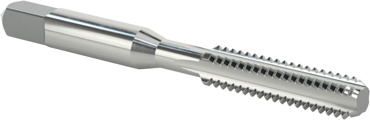 Sol El Diş Açma Kılavuzu, Alt Pah, 1/4"-20 Diş Boyutu, 1" Diş Uzunluğu