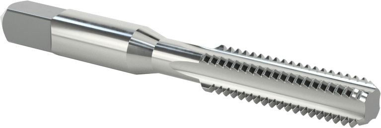 Sol El Diş Açma Kılavuzu, Alt Pah, 5/16"-18 Diş Boyutu, 1-1/8" Diş Uzunluğu