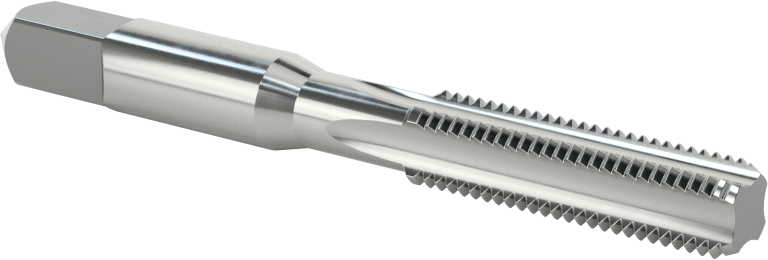 Sol El Diş Açma Kılavuzu, Alt Pah, 5/16"-24 Diş Boyutu, 1-1/8" Diş Uzunluğu