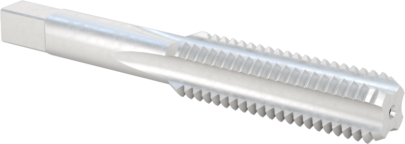 Sol El Diş Açma Kılavuzu, Alt Pah, 1/2"-13 Diş Boyutu, 1-21/32" Diş Uzunluğu