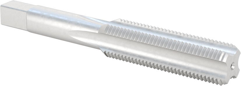 Sol El Diş Açma Kılavuzu, Alt Pah, 1/2"-20 Diş Boyutu, 1-21/32" Diş Uzunluğu