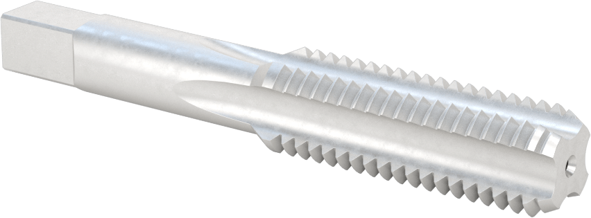 Sol El Diş Açma Kılavuzu, Alt Pah, 5/8"-11 Diş Boyutu, 1-13/16" Diş Uzunluğu