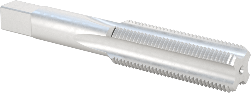 Sol El Diş Açma Kılavuzu, Alt Pah, 5/8"-18 Diş Boyutu, 1-13/16" Diş Uzunluğu