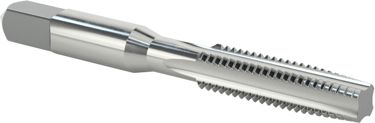 Sol El Diş Açma Kılavuzu, Konik Pah, 5/16"-20 Diş Boyutu, 1-1/8" Diş Uzunluğu