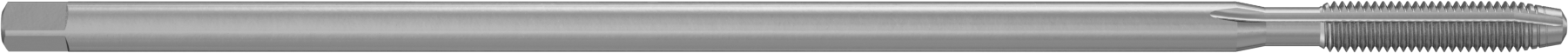 Uzun Uçlu Talaş Temizleme Kılavuzu, Yüksek Hızlı Çelik, M5 x 0,8 mm Diş Boyutu, 7/8" Diş Uzunluğu