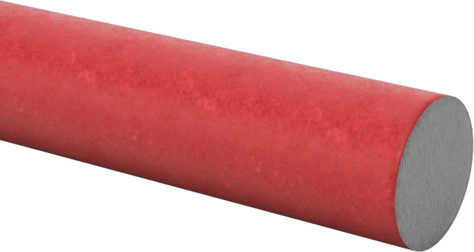 Ark Dirençli GPO3 Fiberglas Çubuk, 1/4" Çap, 3 Fit Uzunluk