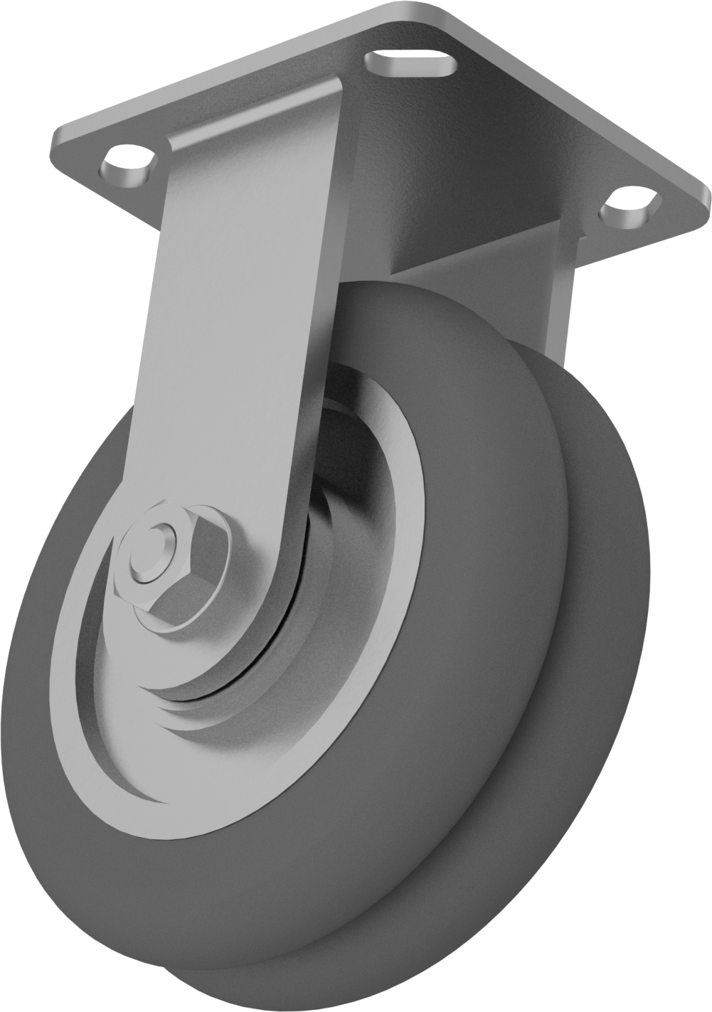 Dual-Wheel Rigid