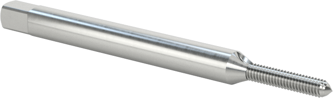 Karbon Çelik Kılavuz, Alt Pah, 1-72 Diş Boyutu, 3/8" Diş Uzunluğu