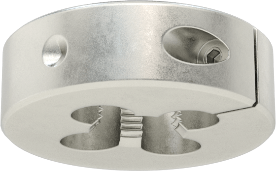 Karbon Çelik Vida Kalıbı, 2" OD, 5/8"-18 UNF Sol Diş