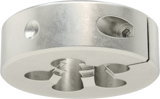 Karbon Çelik Vida Kalıbı, 2" OD, 3/4"-10 UNC Sol Dişli