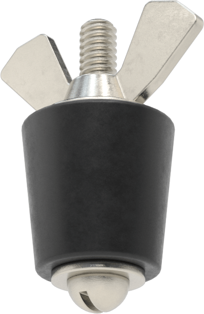 Sıkı Tutuşlu Konik Fiş, Anma Ölçüsü 4, 51/64“ ila 1-1/64” İç Çap için