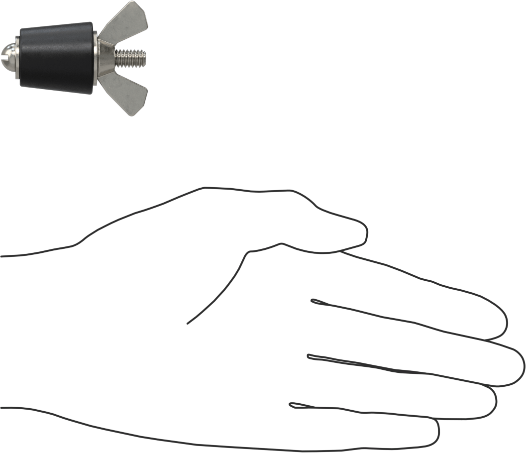 Sıkı Tutuşlu Konik Fiş, Anma Ölçüsü 4, 51/64“ ila 1-1/64” İç Çap için