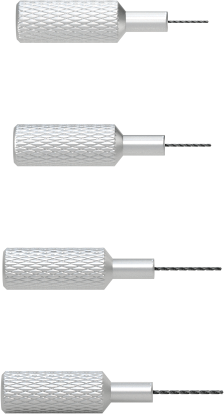 4 Parça Parmak Matkap Ucu Seti, 80 Gauge, 78 Gauge, 76 Gauge, 74 Gauge Matkap Ucu Boyutları