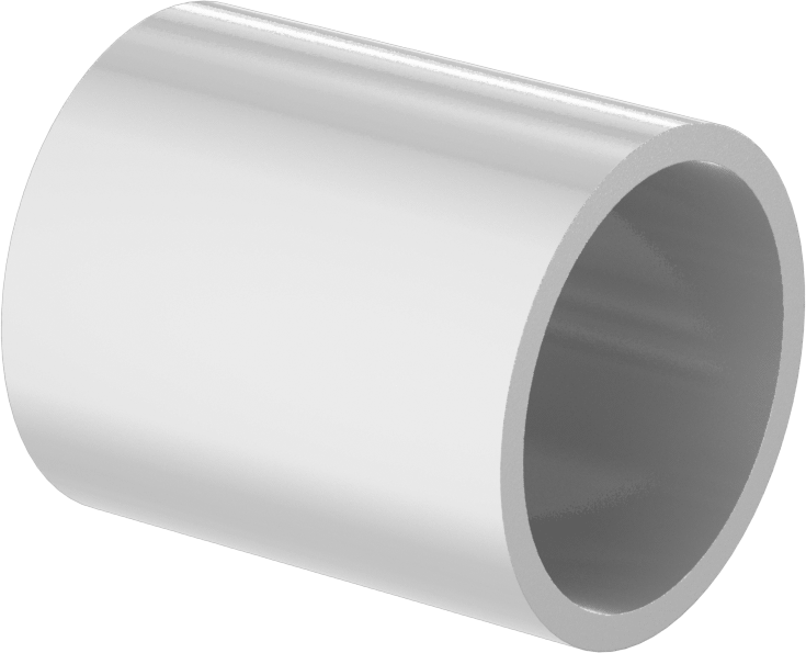 Neme Dayanıklı Asetal Kuru Çalışma Manşon Rulmanı, 1-1/2“ Mil Çapı ve 1-3/4” Muhafaza İç Çapı için, 2" Uzunluk