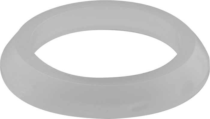 Kayma Eklemli Lavabo Tahliye Bağlantı Parçası Pul, Plastik Adaptör Pul, 1-1/4“ x 1-1/2” Boru Dış Çapı için