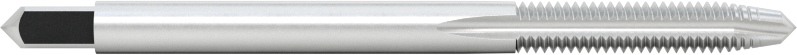 Büyük Boy Talaş Temizleme Kılavuzu, M3,5 x 0,6 mm Diş, 11/16" Diş Uzunluğu