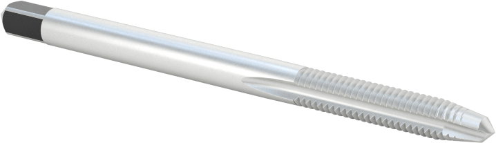 Büyük Boy Talaş Temizleme Kılavuzu, M3,5 x 0,6 mm Diş, 11/16" Diş Uzunluğu