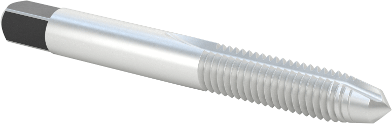 Büyük Boy Talaş Temizleme Kılavuzu, M8 x 1,25 mm Diş, 1-1/8" Diş Uzunluğu