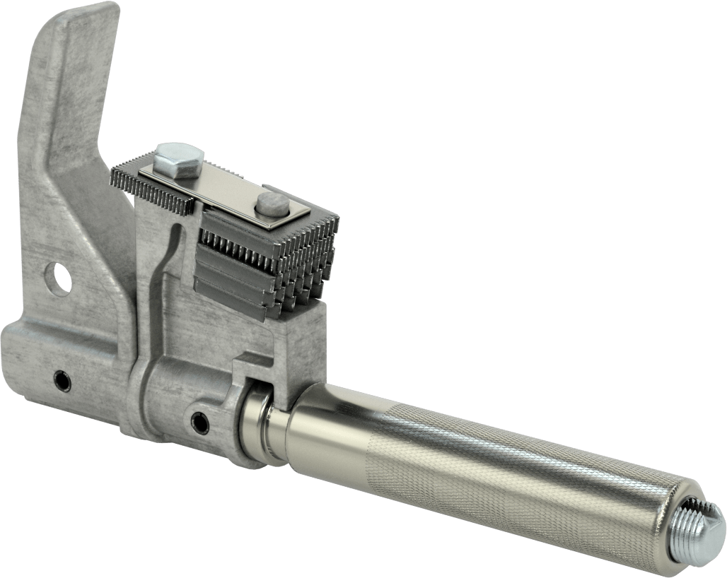 Yan Tutamaklı Dış Dişli Onarım Aleti, 1-1/4“ ila 5” Dış Çaplı Çubuk için, Boru ve Kanal