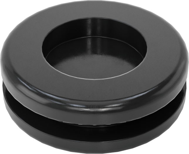 Boyuna Kesilmiş Grometler, SBR Kauçuk, 7/8“ Delik ve 1/8” Kalınlık için, 1/64" ila 5/8" ID