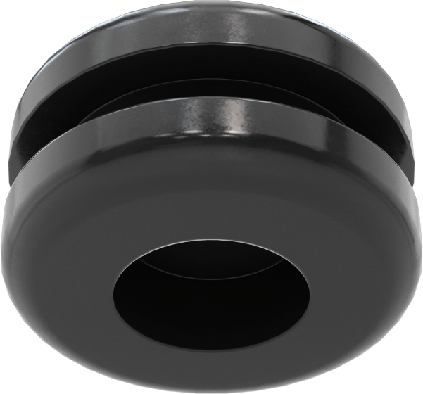 Boyuna Kesilmiş Grometler, SBR Kauçuk, 5/16“ delik ve 1/16” kalınlık için, 1/64 - 3/16" ID