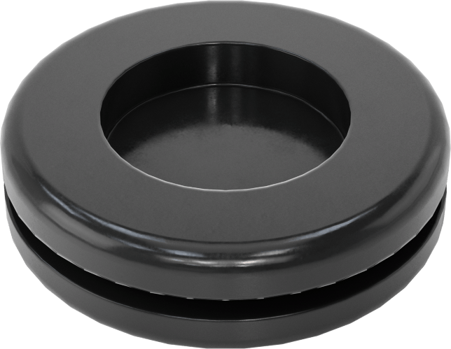 Boyuna Kesilmiş Grometler, SBR Kauçuk, 7/8“ Delik ve 1/16” Kalınlık için, 1/64 - 5/8" ID