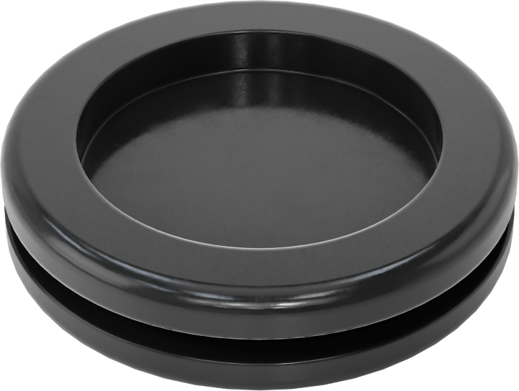 Boyuna Kesilmiş Grometler, SBR Kauçuk, 1-3/4“ delik ve 1/8” kalınlık için, 1/64 - 1-1/2" ID