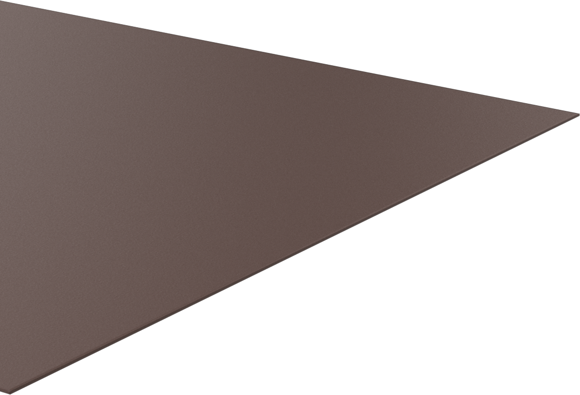 Kaygan Delrin® Asetal Reçine Şeridi, 12" Genişlik, 0,031" Kalınlık