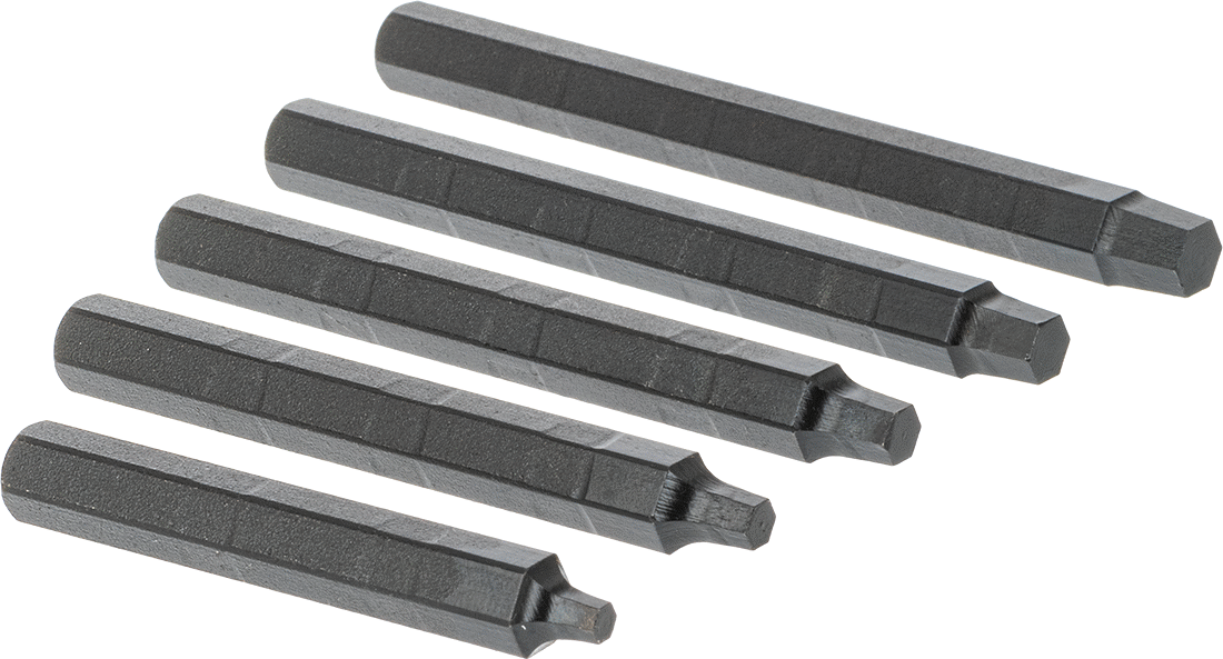 Çıkarıcı Seti, 1/4“ ila 1/2” Soket Ayar Vidaları için
