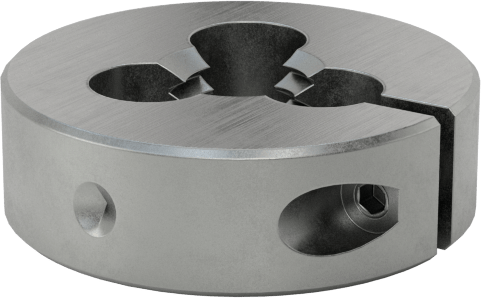 Yüksek Hızlı Çelik Kalıp, 13/16" OD, 1/4"-20 UNC Sol Diş