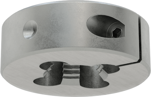 Yüksek Hızlı Çelik Kalıp, 1-1/2" OD, 9/16"-18 UNF Sol Dişli