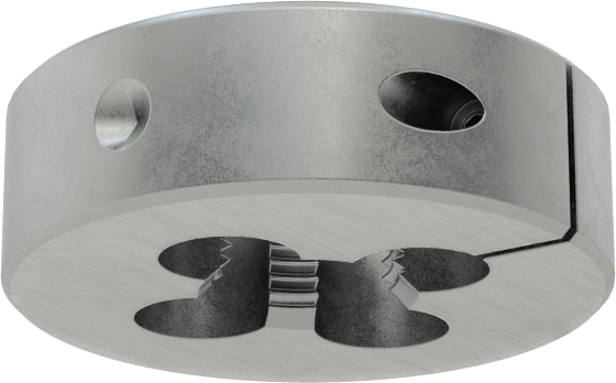 Yüksek Hızlı Çelik Kalıp, 2" OD, 5/8"-18 UNF Sol Diş