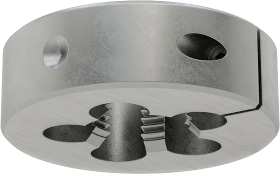 Yüksek Hızlı Çelik Kalıp, 2" OD, 3/4"-16 UNF Sol Diş