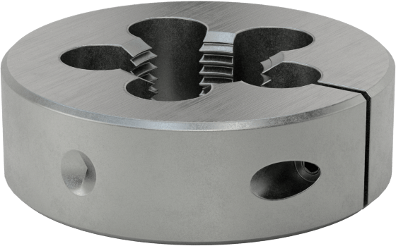 Yüksek Hızlı Çelik Kalıp, 2" OD, 3/4"-16 UNF Sol Diş