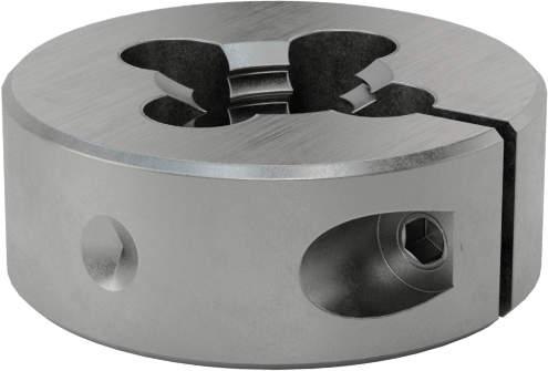 Yüksek Hızlı Çelik Kalıp, 1" OD, 3/8"-16 UNC Sol Dişli