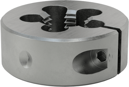 Yüksek Hızlı Çelik Kalıp, 1" OD, 3/8"-24 UNF Sol Diş
