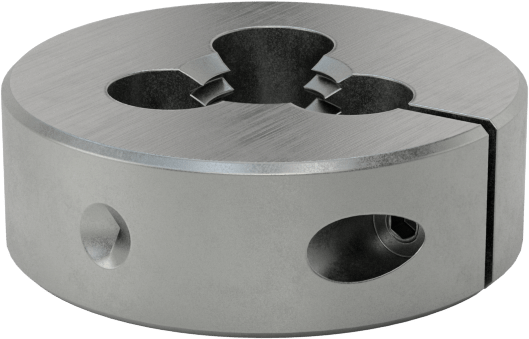 Yüksek Hızlı Çelik Kalıp, 1-1/2" OD, 7/16"-14 UNC Sol Dişli