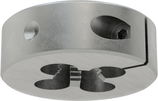 Yüksek Hızlı Çelik Kalıp, 1-1/2" OD, 7/16"-20 UNF Sol Diş