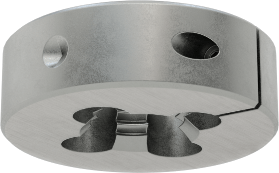 Yüksek Hızlı Çelik Kalıp, 2" OD, 3/4"-10 UNC Sol Dişli