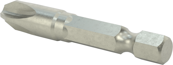 JIS Bit, Elektrikli Alet için 1/4" Altıgen Şaft, NO.3 Boyutu, 2" Toplam Uzunluk
