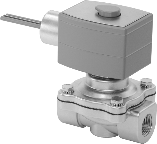 Premium Solenoid Açma/Kapama Valfi, Normalde Kapalı, 120V AC, 3/8 NPT Dişi, Sıfır Düşüş