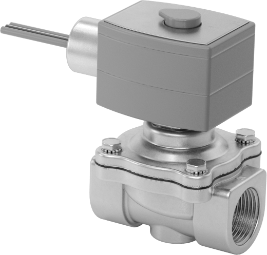 Premium Solenoid Açma/Kapama Valfi, Normalde Kapalı, 24V AC, 3/4 NPT Dişi, Sıfır Düşüş